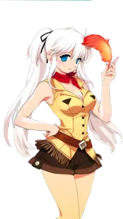 😚 animé, dessin animé, fille, illustration, personnage, mignon, art whatsapp sticker