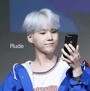 🖤 Rude kpop, idol, asiatico, uomo, selfie telegram sticker