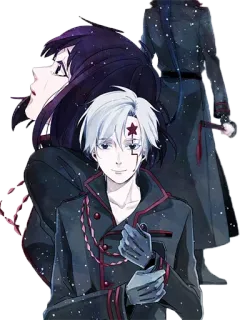 👿 Anime, Manga, Seni karakter, Gaya Anime, D.Gray-man telegram sticker