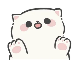 ⭐ kat, schattig, lief, kitten, dier telegram sticker