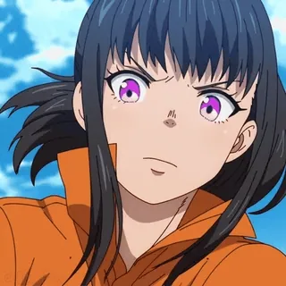 😡 Maki Oze Fire Force Anime, Fire Force, Manga, Maki Oze, Mujer, Personaje telegram sticker