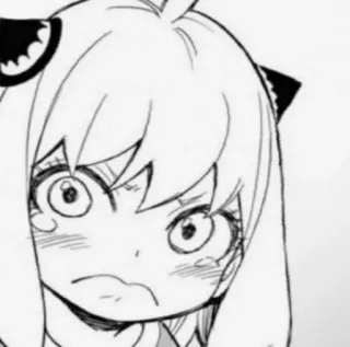 🥜 Anya Forger Spy × Family Anime, Manga, Anya, Spy x Family, süß, Cartoon, Forger telegram sticker