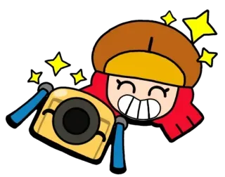 ✨ Kreskówka, Postać, Animowany, Gra, Naklejka, Ikona telegram sticker