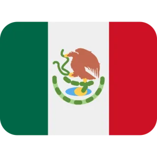 🇲🇽 méxico, bandera, símbolo nacional, país, águila, serpiente telegram sticker