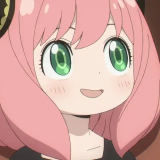 🍂 Anya Forger Spy x Family Anime, Spy x Family, Anya Forger, Cartoon, Charakter, Süß whatsapp sticker
