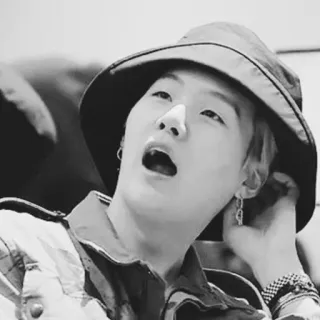 🖇 Suga kpop, musica, idol, min yoongi, bts, bangtan sonyeondan, cantante telegram sticker