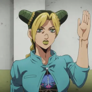 🌊 Jolyne Cujoh JoJo's Bizarre Adventure: Stone Ocean anime, jojo's bizarre adventure, jolyne cujoh, stone ocean telegram sticker