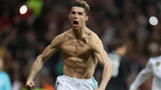 7️⃣ Cristiano Ronaldo soccer, football, sports, athlete, shirtless, muscle telegram sticker