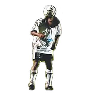 😈 fútbol, balón, deporte, atleta, jugador, malabarismo, juggling whatsapp sticker