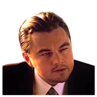 😊 Leonardo DiCaprio actor, leonardo dicaprio, retrato, celebridad, cara whatsapp sticker