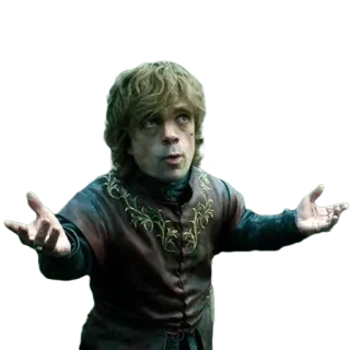 😤 Tyrion Lannister Game of Thrones game of thrones, tyrion lannister, série, personagem, peter dinklage, hbo telegram sticker