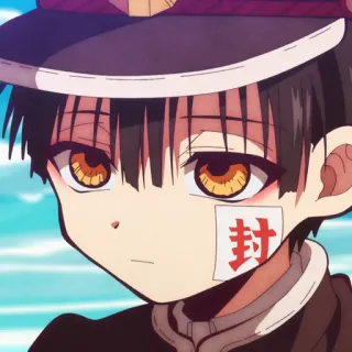 💮 Hanako-kun Toilet-bound Hanako-kun 封 Anime, Hanako, Toilet-Bound Hanako-kun, Sticker, Mangá, Anime japonês, Personagem telegram sticker