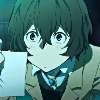 🍷 Osamu Dazai Bungou Stray Dogs Anime, Charakter, Dazai, Bungou Stray Dogs whatsapp sticker
