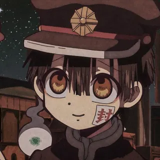 🏮 Hanako-kun Toilet-Bound Hanako-kun Anime, Manga, Hanako-kun, Hanako-kun del baño, Fantasma, Sobrenatural, Escuela, Otaku telegram sticker