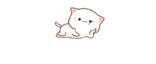 🦋 cat, cute, kawaii, cartoon, sticker telegram sticker