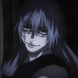 🫐 Mahito Jujutsu Kaisen Anime, Jujutsu Kaisen, Mahito, Penjahat, Roh Terkutuk, Manga telegram sticker