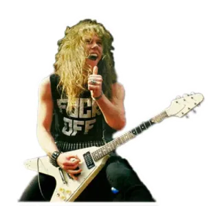 👍 FUCK OFF Musique, Rock, Groupe, Guitare, Chanteur, Métal telegram sticker