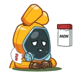 Rad Bunny telegram stickers