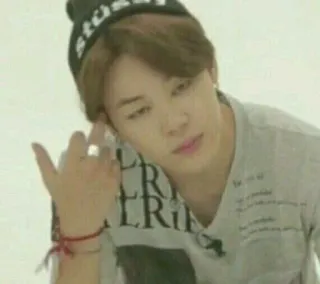 🌟 gesture, middle finger, kpop, celebrity telegram sticker