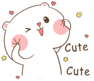 🐽 Cute
Cute fofo, urso, kawaii, animal, adorável, adesivo telegram sticker