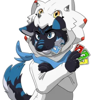 winter cosplay telegram stickers