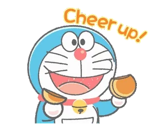 Doraemon's Animated Crayon Stickers telegram stickers