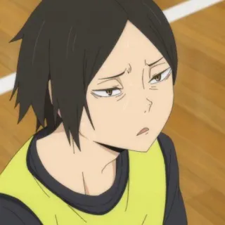 🏐 Sugawara Koushi Haikyuu!! Anime, Volleyball, Sérieux, Sugawara, Personnage telegram sticker