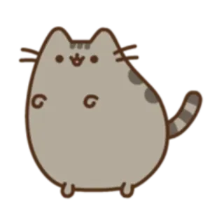 😃 Pusheen chat, Pusheen, dessin animé, mignon telegram sticker