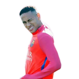😉 Neymar Neymar, calcio, calcio, sport, atleta telegram sticker