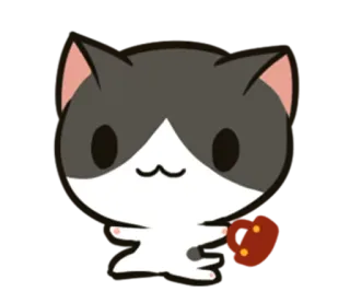 🏃 แมว, น่ารัก, สัตว์, สติกเกอร์ whatsapp sticker