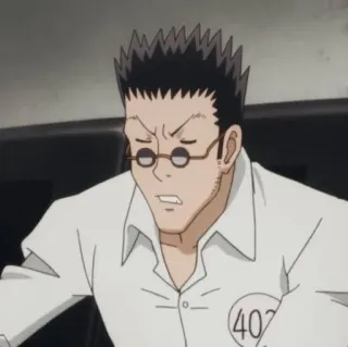 🇯🇵 Leorio Paladiknight Hunter x Hunter anime, character, leorio, hunter x hunter telegram sticker