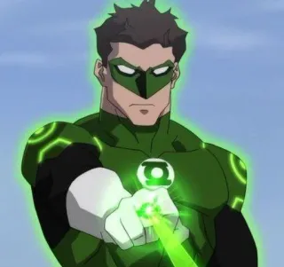 🧪 Green Lantern Green Lantern, super-héros, BD, DC Comics, Hal Jordan telegram sticker