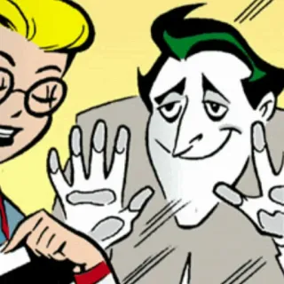 📎 Cartoon, Figur, Friedenszeichen, Geste telegram sticker