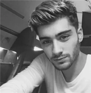 🙂 Zayn Malik ゼイン・マリク, 歌手, ワン・ダイレクション, ポートレイト, セレブ telegram sticker