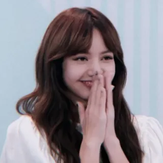 🙏 Lisa kpop, singer, idol, woman, smiling, lisa, blackpink whatsapp sticker