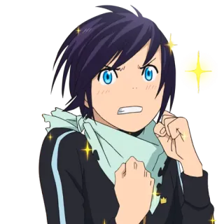 ✨ Yato Noragami Аниме, Манга, Норагами, Ято whatsapp sticker