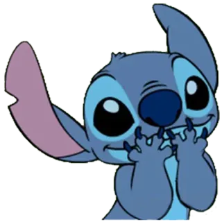 😊 Stitch Lilo & Stitch Stitch, Alien, Niedlich, Disney telegram sticker