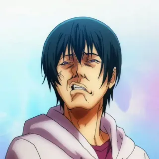 😒 Anime, Gesicht, Ausdruck, Lustig, Porträt whatsapp sticker