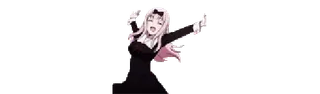 🌟 Chika Fujiwara Kaguya-sama: Love Is War anime, chika, kaguya-sama, love is war, cute, girl whatsapp sticker
