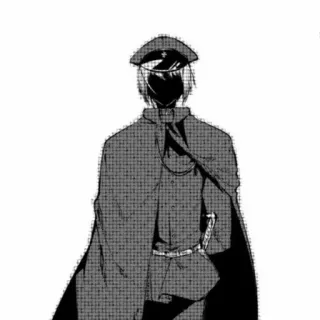 🗡 Militäruniform, Offizier, Umhang, Hut telegram sticker