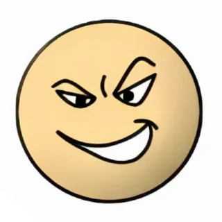 🤧 Emoji, Uśmiech, Twarz, Uśmieszek, Kreskówka telegram sticker