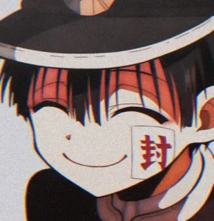 😊 Hanako-kun Toilet-bound Hanako-kun 封 Anime, Manga, Personaje, Hanako-kun, Toilet-Bound Hanako-kun, Ilustración telegram sticker