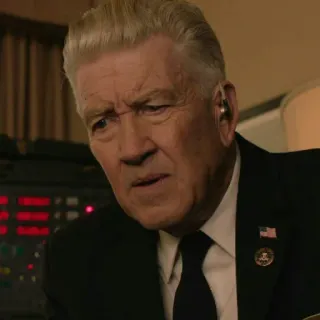 ⭐ Gordon Cole Twin Peaks Gordon Cole, David Lynch, Twin Peaks, FBI, Agent telegram sticker