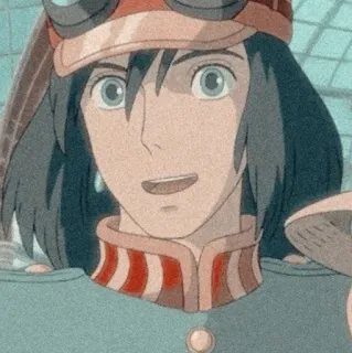 😁 Howl Howl's Moving Castle Anime, Das wandelnde Schloss, Studio Ghibli, Cartoon, Figur telegram sticker