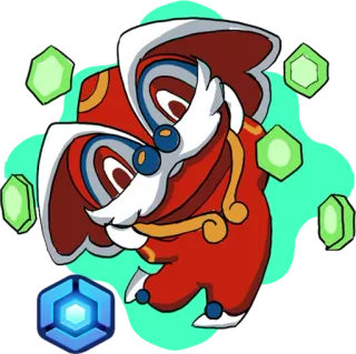 🎮 การ์ตูน, สีแดง, ตัวละคร, ศิลปะ, ภาพประกอบ telegram sticker