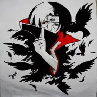Uchiha itachi telegram stickers