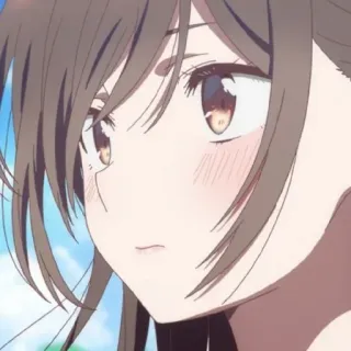 😟 Anime, Cô gái, Dễ thương, Hoạt hình, Nữ whatsapp sticker