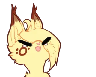 😛 animal, cat, cartoon, cute, animation, digital art telegram sticker