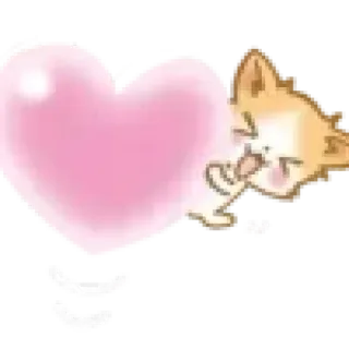💗 Hund, Corgi, Herz, Süß, Tier, Liebe, Rosa telegram sticker
