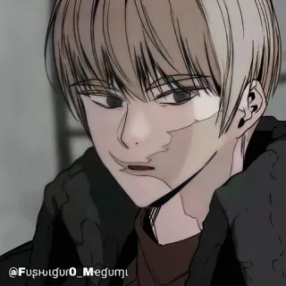 🍫 @FushigurO_Megumi Anime, Mangá, Personagem, Fanart, Ilustração whatsapp sticker